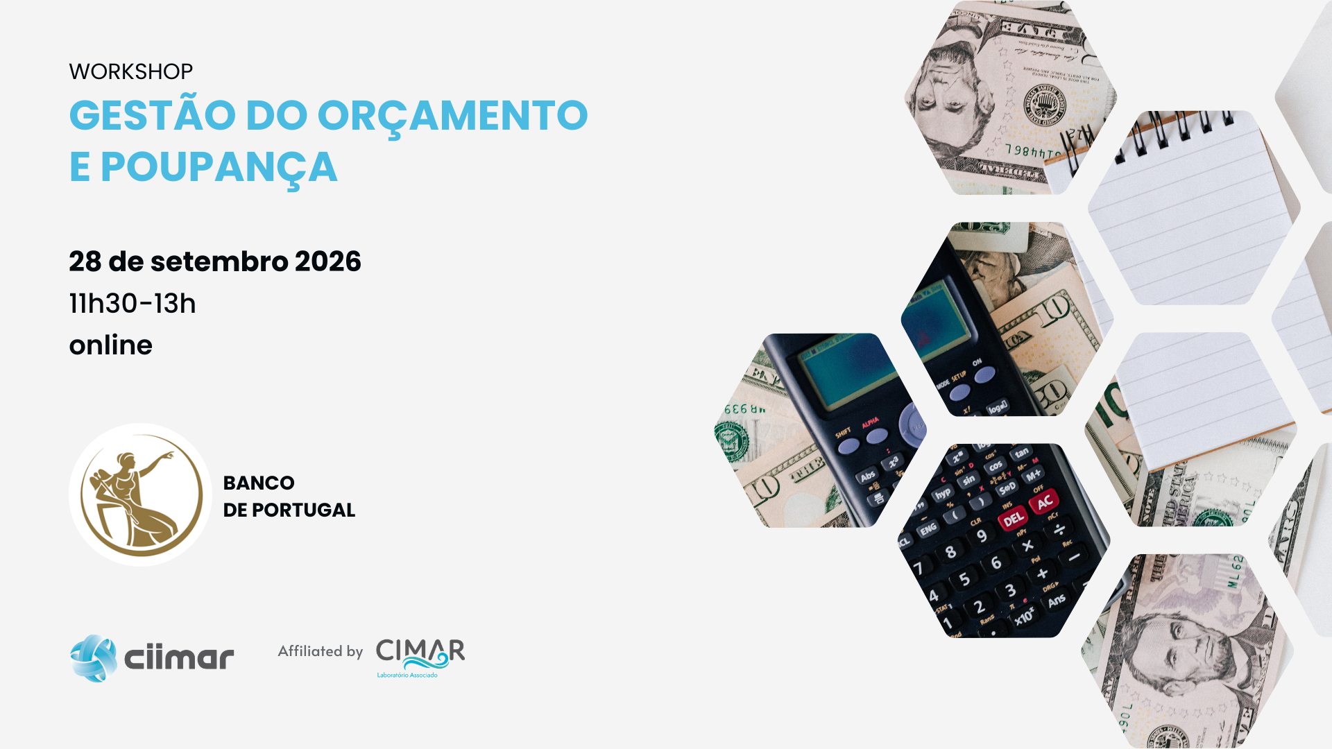 Gestão do Orçamento e Poupança